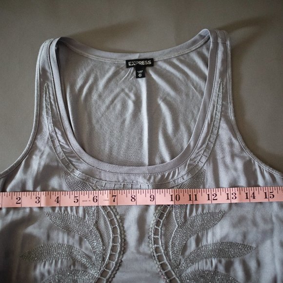 Silver / Gray Top - Picture 4 of 4